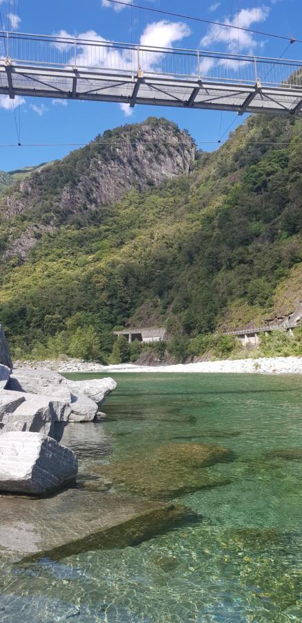 Appartamento Di Vacanza Casa Leoni Verscio Exterior foto