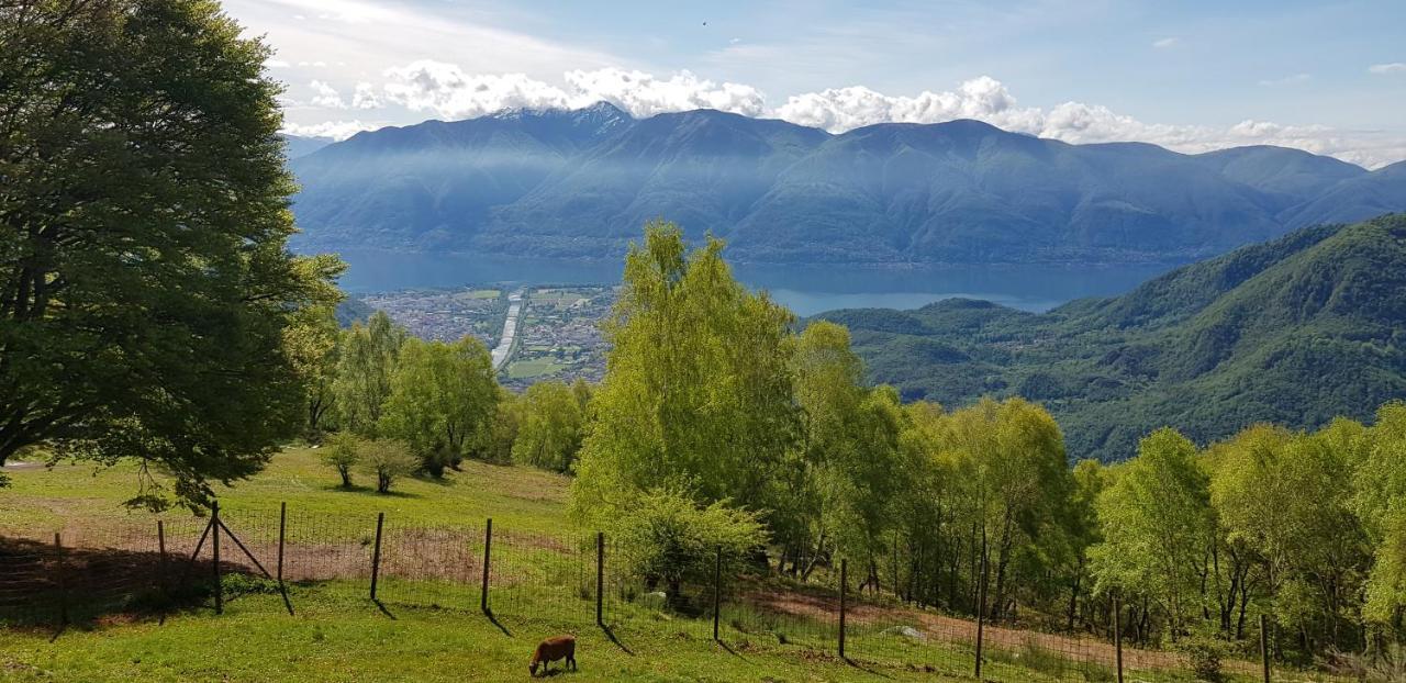 Appartamento Di Vacanza Casa Leoni Verscio Exterior foto